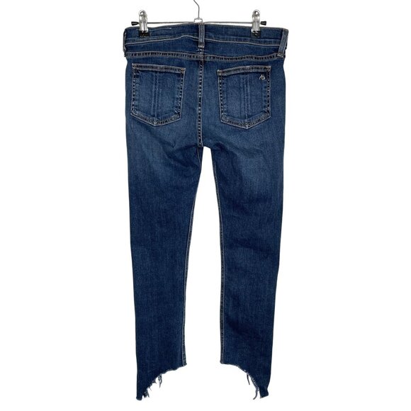 Rag & Bone Capri Distressed Jeans in Hampton, 25 - Picture 2 of 11